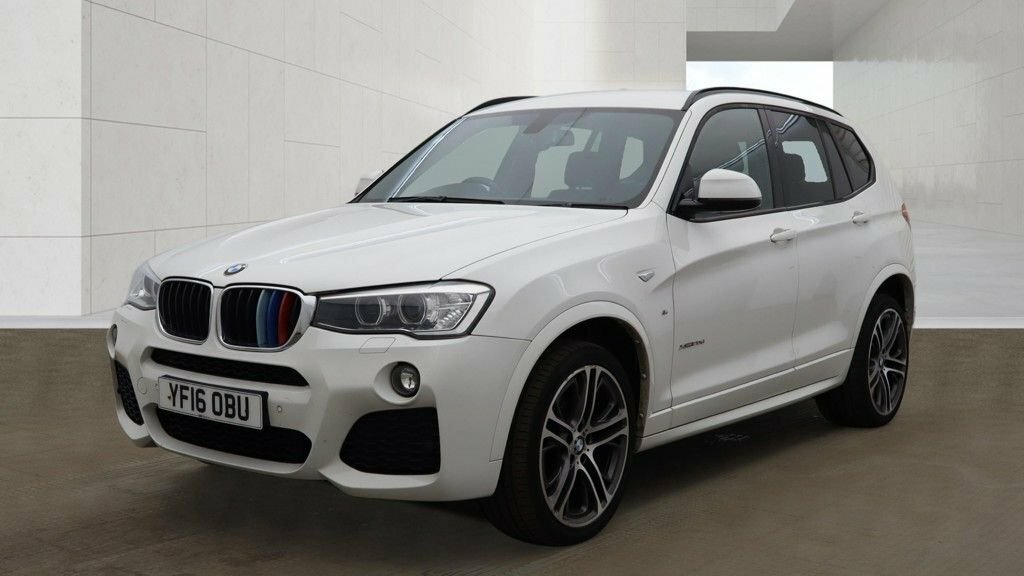 BMW X3 2L M Sport YF16OBU White #2