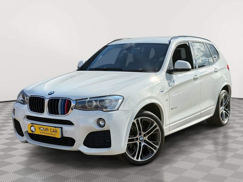 BMW X3 2L M Sport YF16OBU White #4