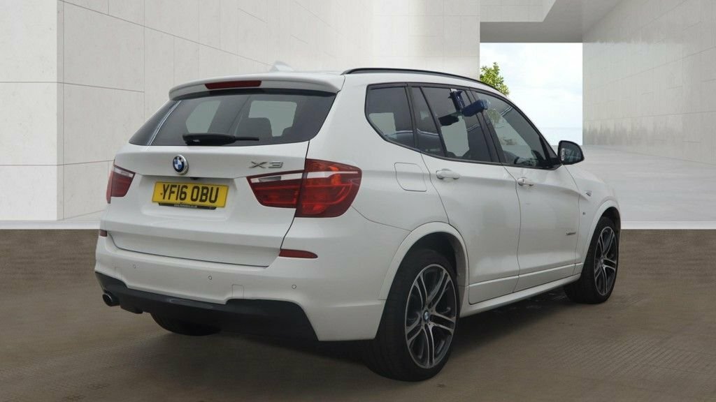 BMW X3 2L M Sport YF16OBU White #4