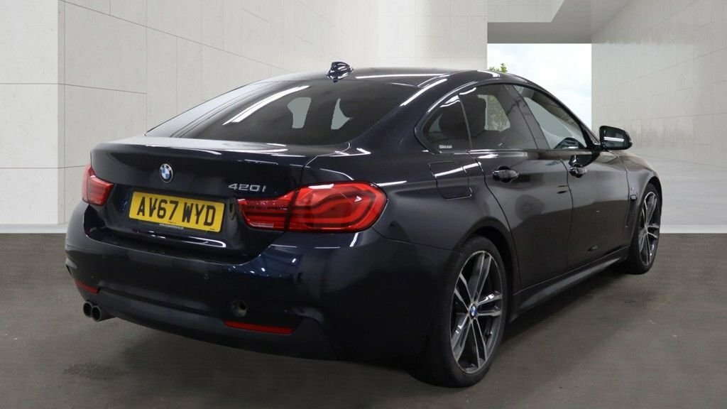 BMW 4 Series Gran Coupe 2L M Sport Black #4