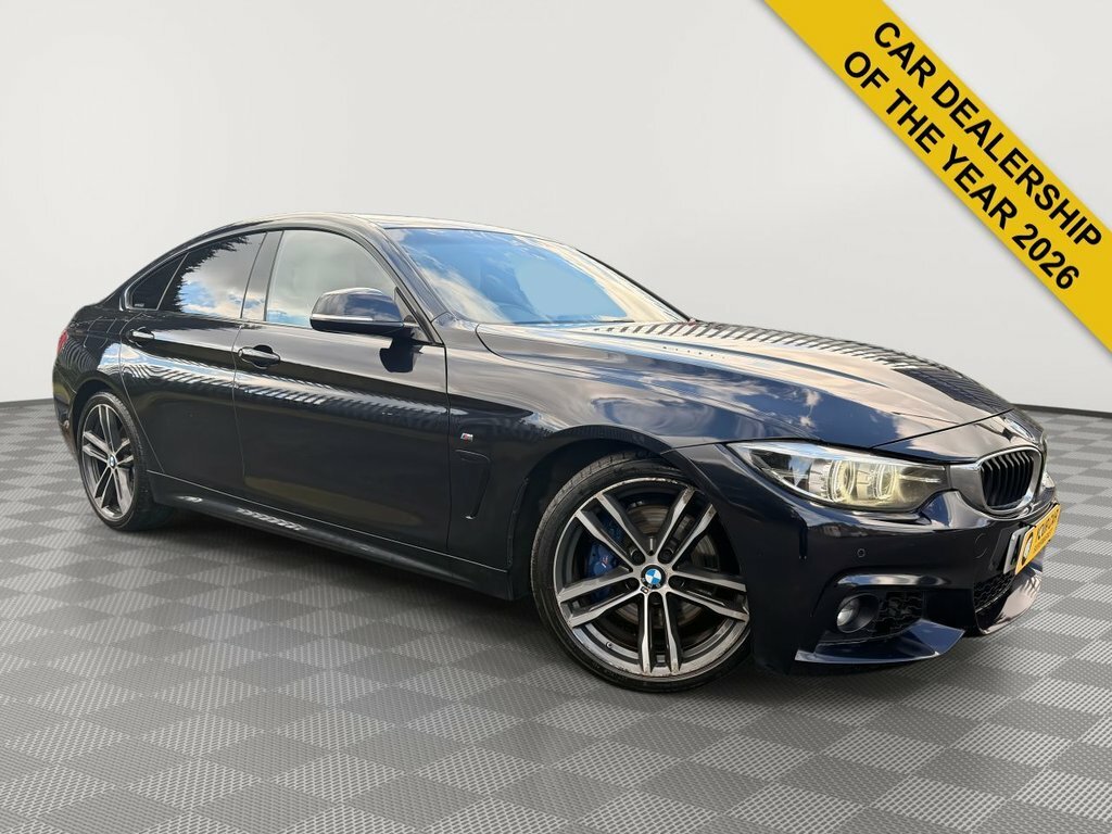 BMW 4 Series Gran Coupe 2L M Sport AV67WYD Black
