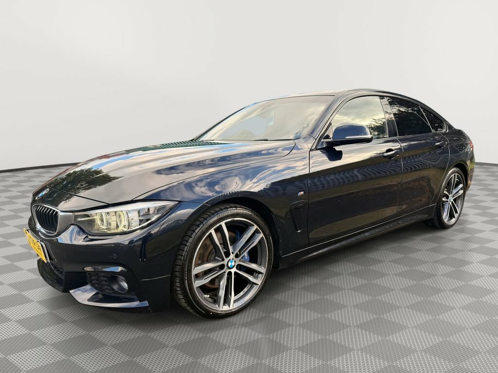 BMW 4 Series Gran Coupe 2L M Sport AV67WYD Black #4