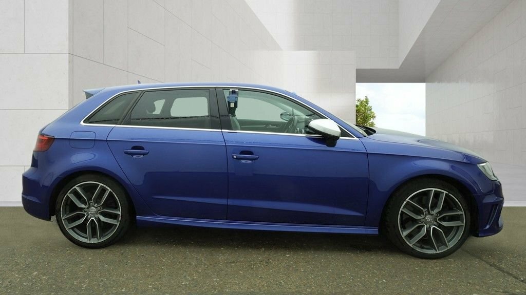 Audi S3 Hatchback Blue #5