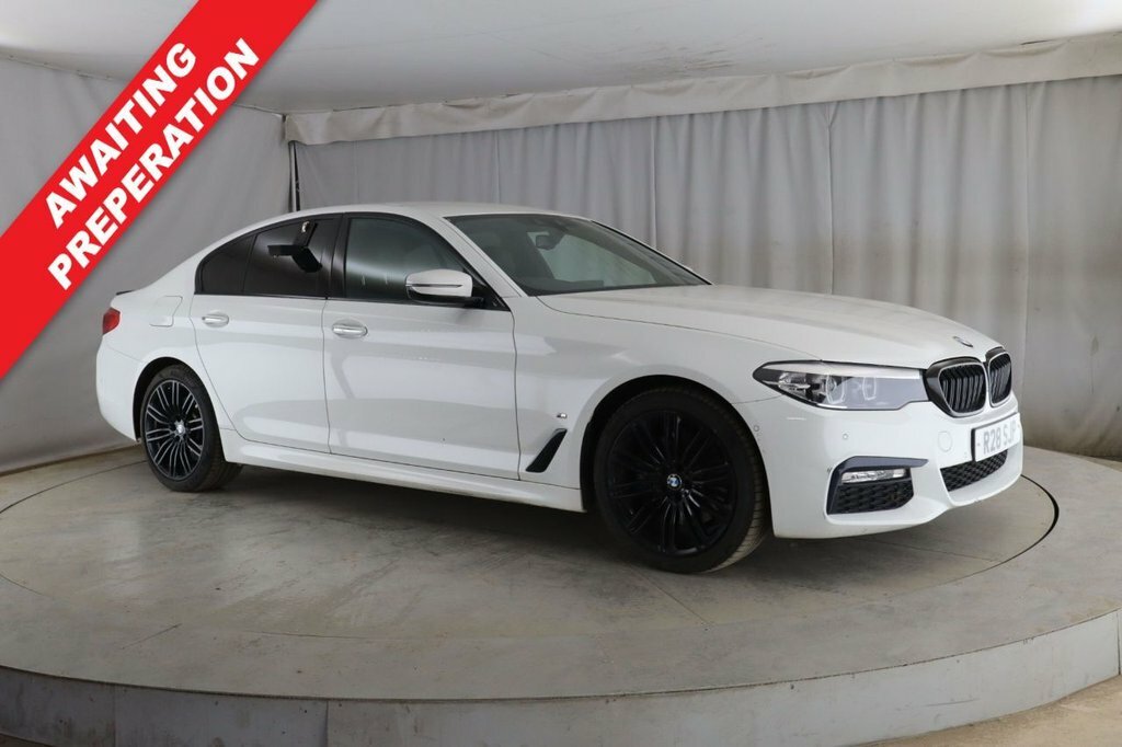 BMW 5 Series 530E M Sport Blue #1