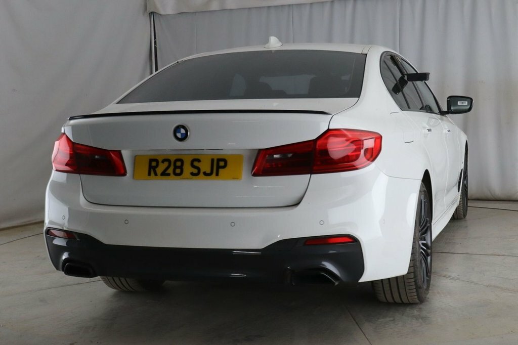 BMW 5 Series 530E M Sport Blue #6