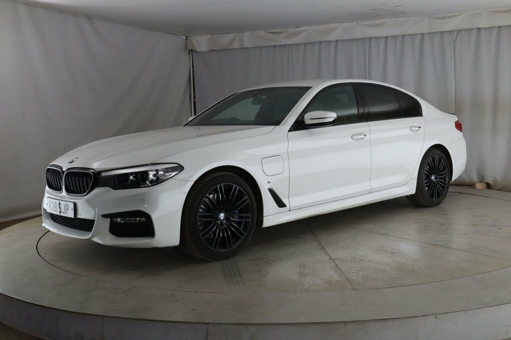 BMW 5 Series 530E M Sport Blue #2