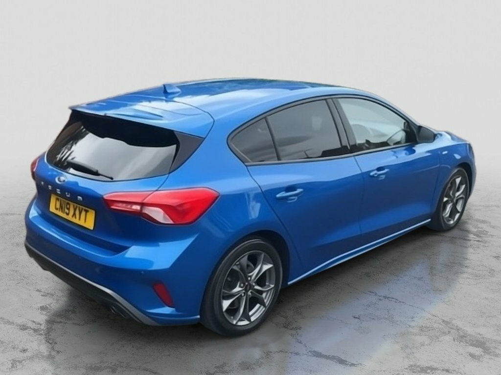 Ford Focus 1L St-line CN19XYT Blue #4