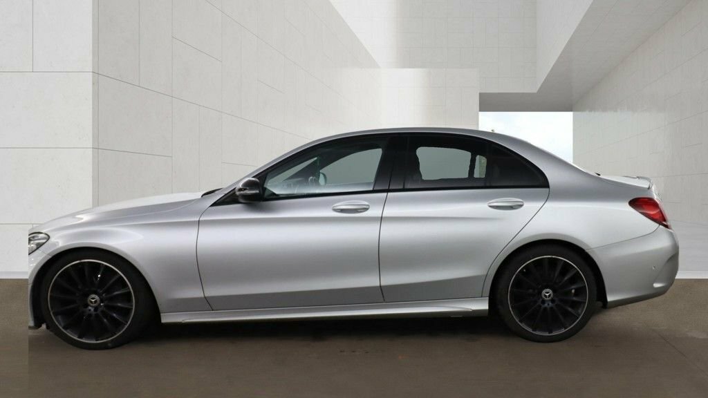 Mercedes-Benz C Class 2L Amg Line Night Edition Silver #5