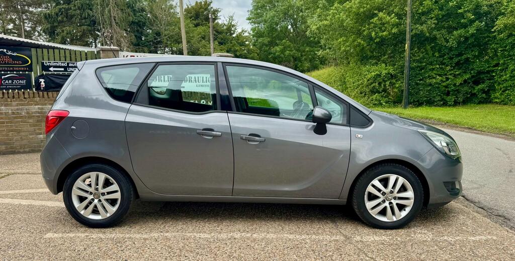 Vauxhall Meriva 1.4I Life Mpv GU65VDF Grey #5