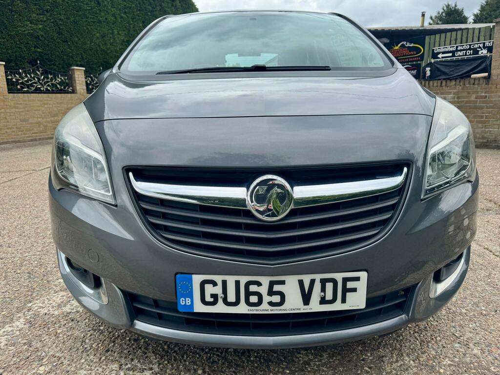 Vauxhall Meriva 1.4I Life Mpv GU65VDF Grey #3