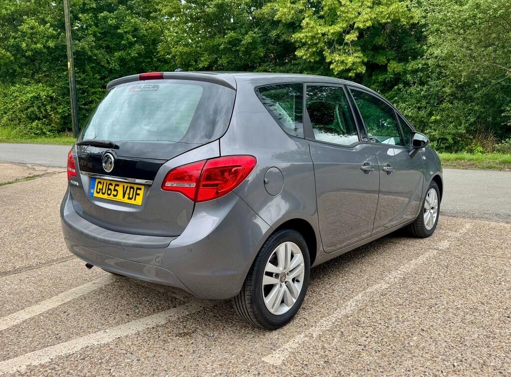 Vauxhall Meriva 1.4I Life Mpv GU65VDF Grey #6
