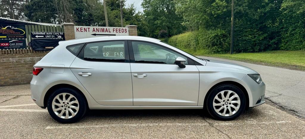 Seat Leon 1.6 Tdi Se Hatchback YR65BRX Silver #4