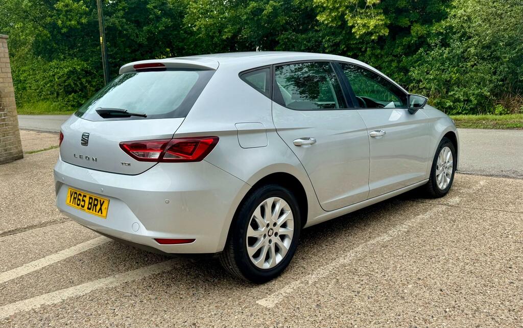 Seat Leon 1.6 Tdi Se Hatchback YR65BRX Silver #6