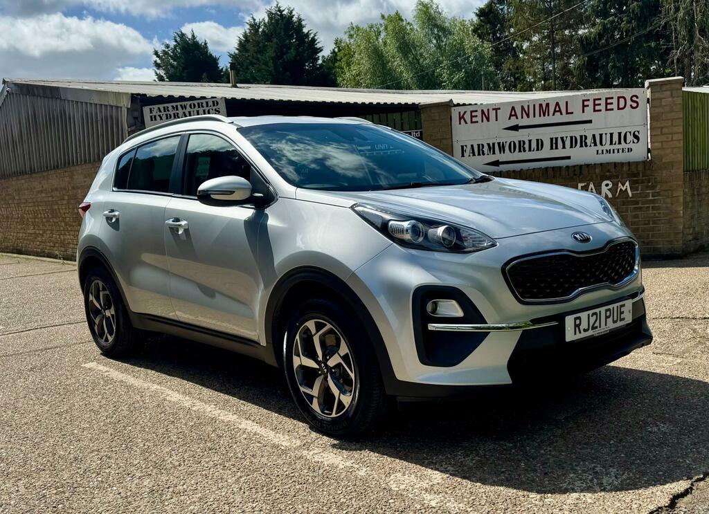 Kia Sportage 1.6 Crdi Mhev 2 Suv RJ21PUE Silver #4