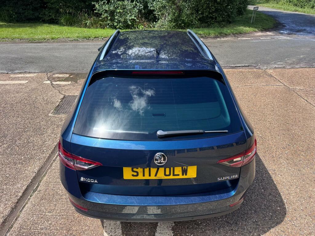 Skoda Superb 2.0 Tdi Laurin Klement Estate ST17OLW Blue #5