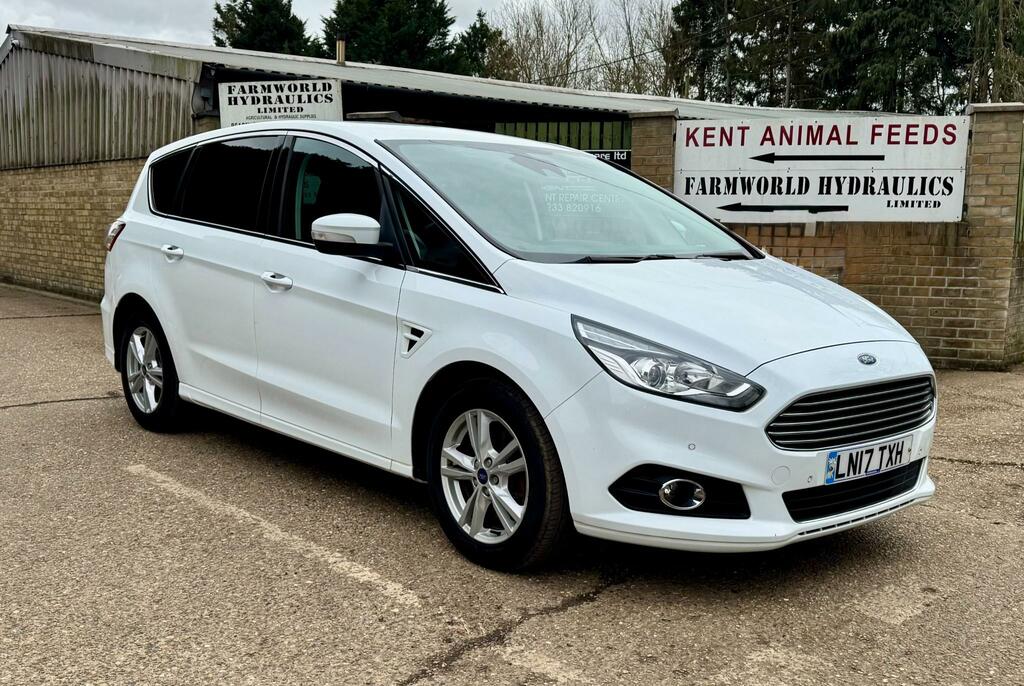 Ford S-Max 2.0 Tdci Titanium Mpv White #5