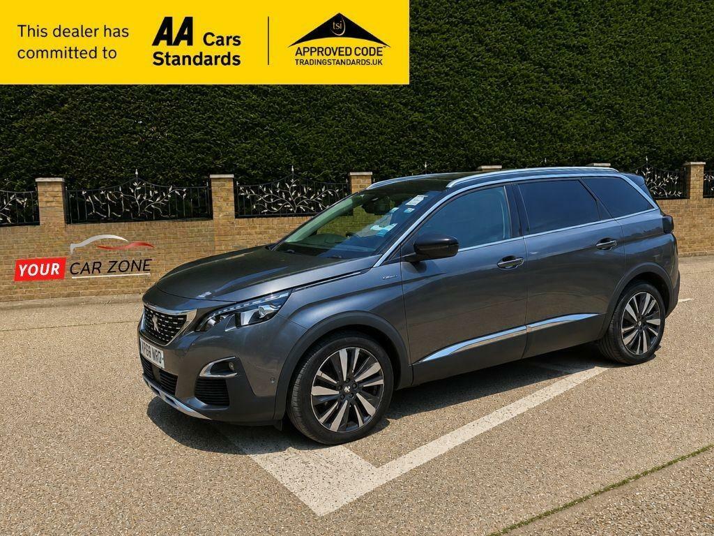 Peugeot 5008 1.2 Puretech Gt Line Premium Suv 7 Seate Grey