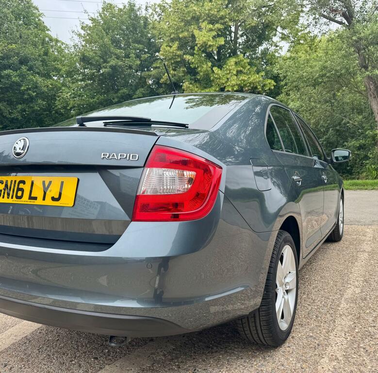 Skoda Rapid 1.4 Tsi Se Hatchback Blue #36
