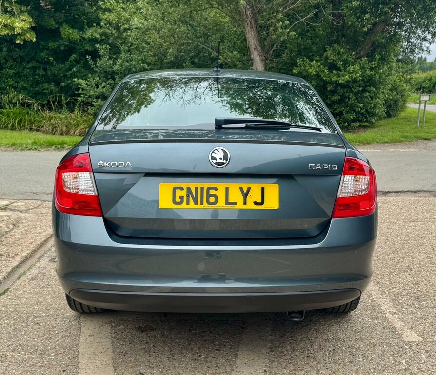 Skoda Rapid 1.4 Tsi Se Hatchback Blue #37