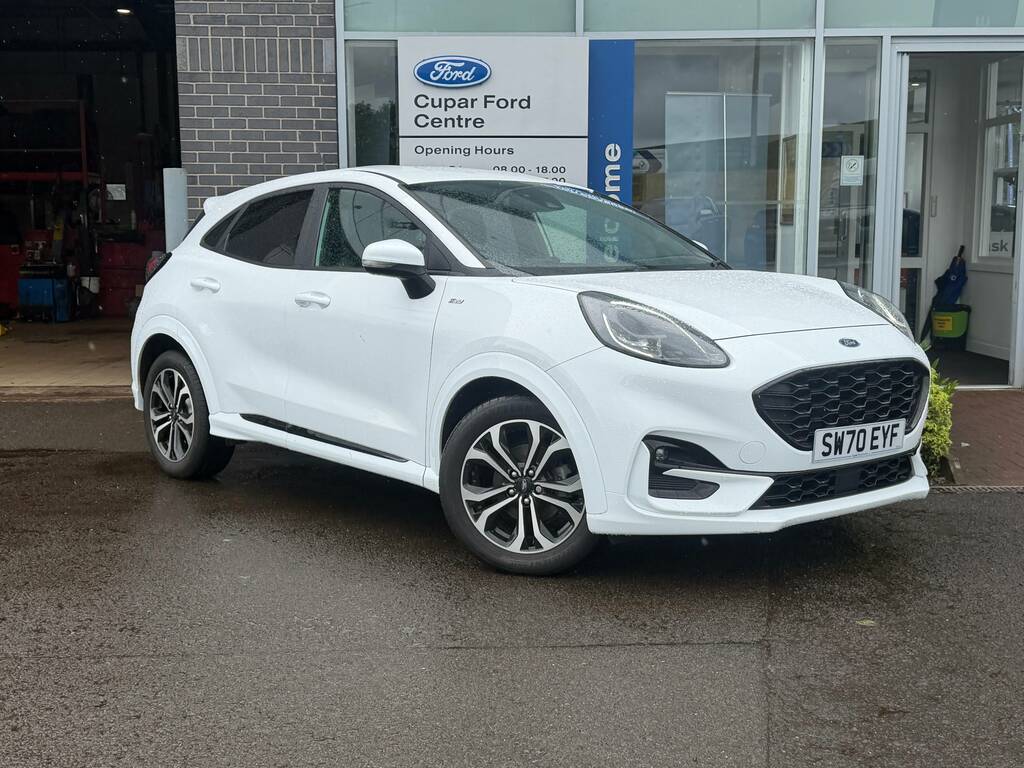 Ford Puma 1.0 Ecoboost St-line Mhev 125Ps White