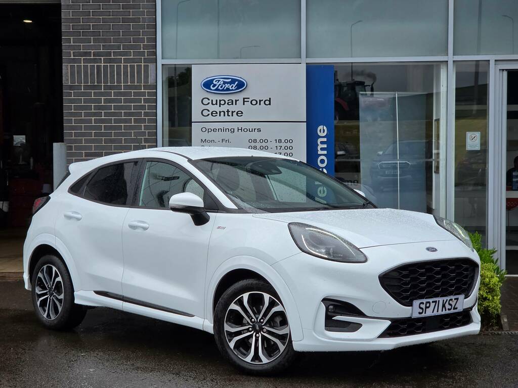 Ford Puma 1.0T Ecoboost Mhev St-line 125Ps White