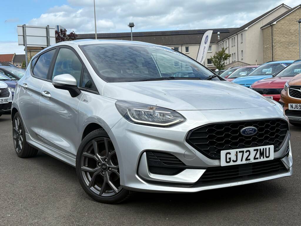 Ford Fiesta 1.0T Ecoboost St-line Hatchback Silver
