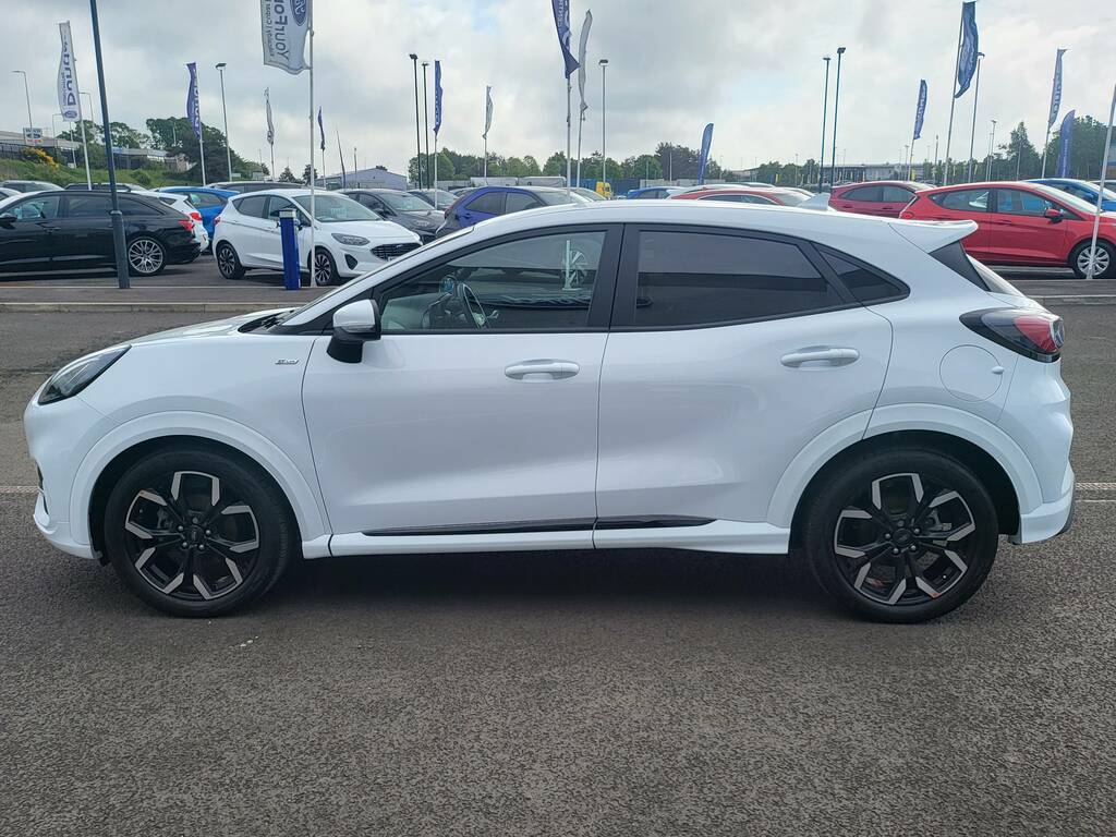 Ford Puma 1.0T Ecoboost Mhev St-line X 5Dr155ps AU23EZO White #6