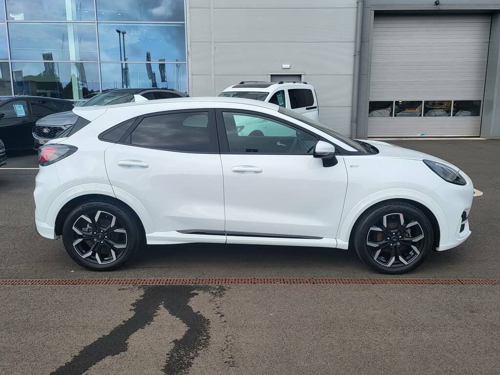Ford Puma 1.0T Ecoboost Mhev St-line X 5Dr155ps AU23EZO White #2