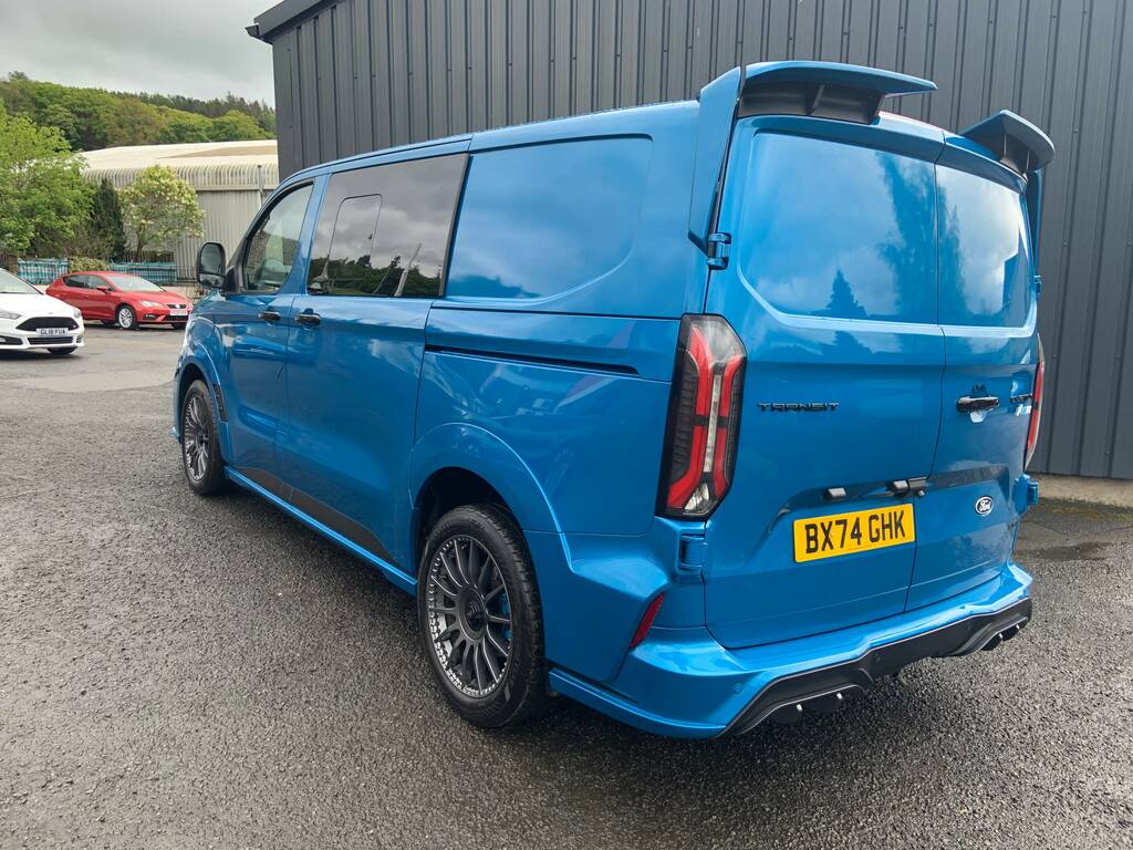 Ford Transit Custom 320 2.0 Ecoblue 170Ps L1 Double Cab Ms-rt Awd BX74GHK Blue #2