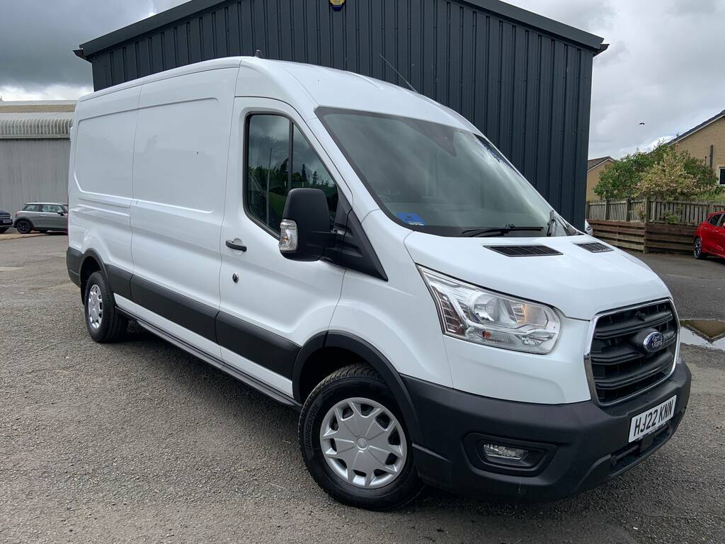 Ford Transit Custom 350 2.0 Ecoblue 130Ps L3 H2 Trend Fwd White