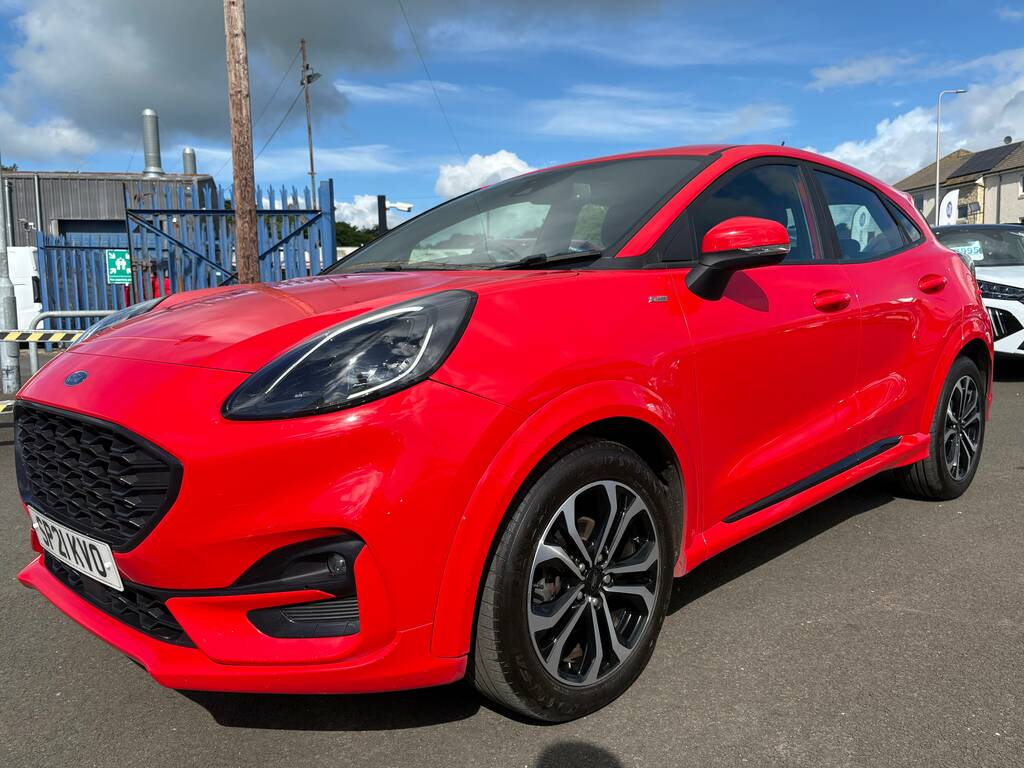 Ford Puma 1.0T Ecoboost Mhev St-line Suv E SP21KVO Red #3