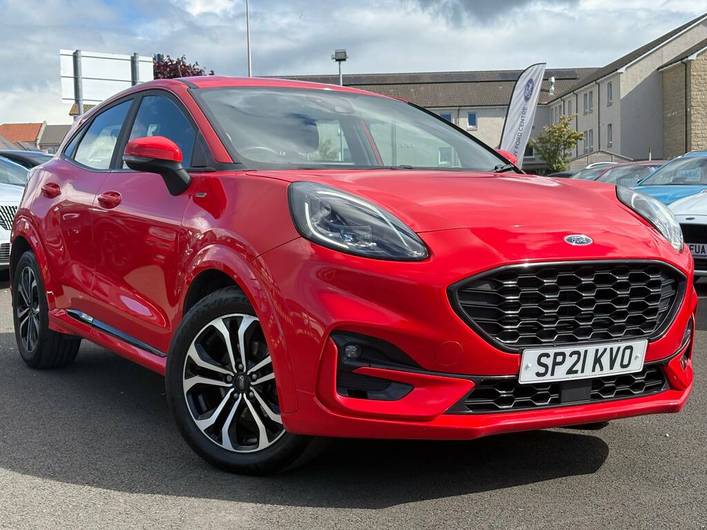 Ford Puma 1.0T Ecoboost Mhev St-line Suv E Red
