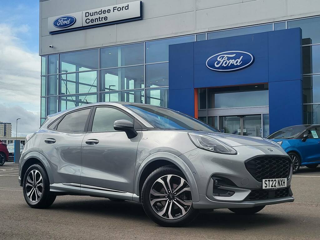 Ford Puma St-line Mhev Silver