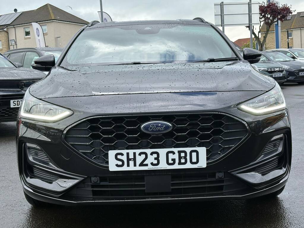 Ford Focus 1.0T Ecoboost St-line Estate Eur SH23GBO Black #2