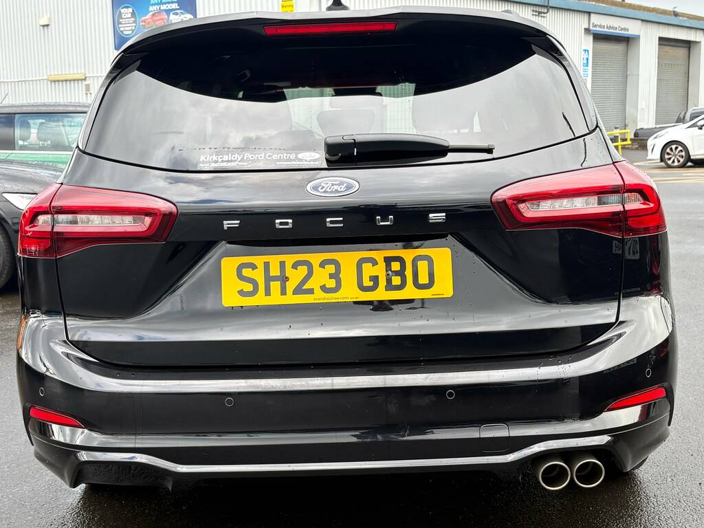 Ford Focus 1.0T Ecoboost St-line Estate Eur SH23GBO Black #6