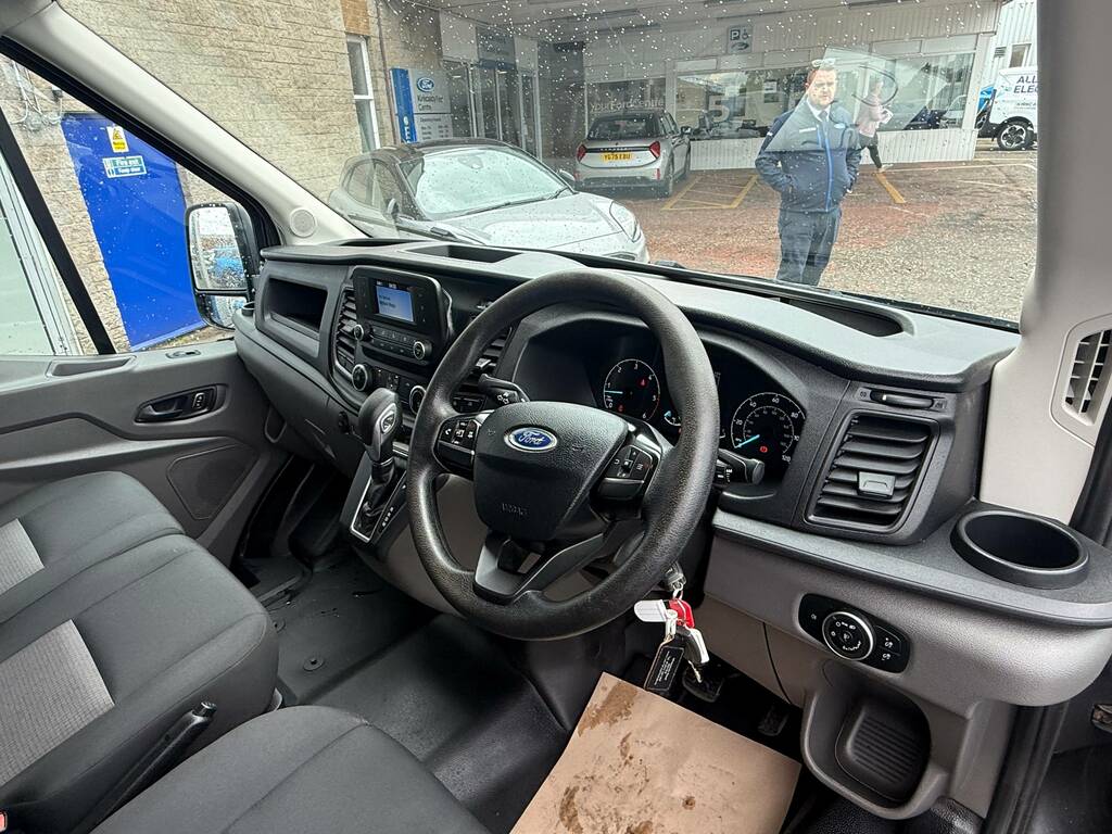 Ford Transit Custom 350 2.0 Ecoblue 130Ps L3 H2 Leader Fwd WP72UYL Grey #3