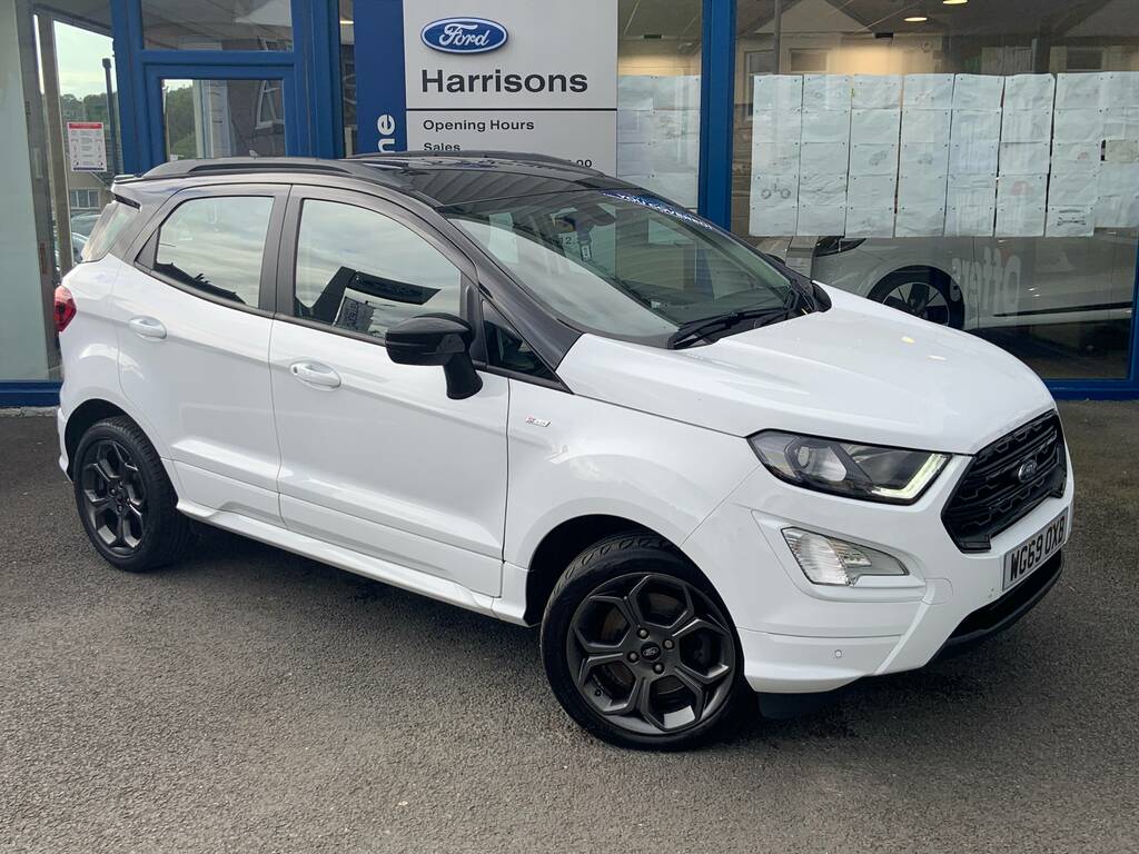 Ford Ecosport 1.0 Ecoboost 140Ps St-line White