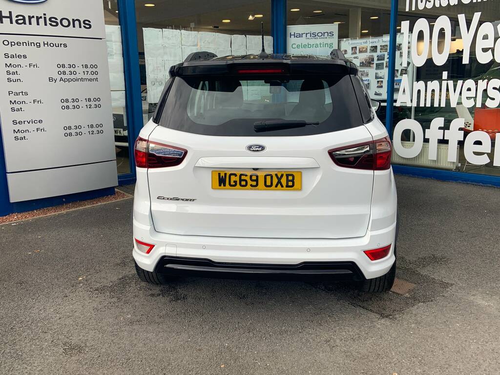 Ford Ecosport 1.0 Ecoboost 140Ps St-line White #4