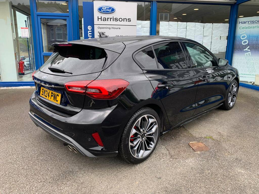 Ford Focus 1.0 Ecoboost 125Ps Mhev St-line X SN24PNC Black #4