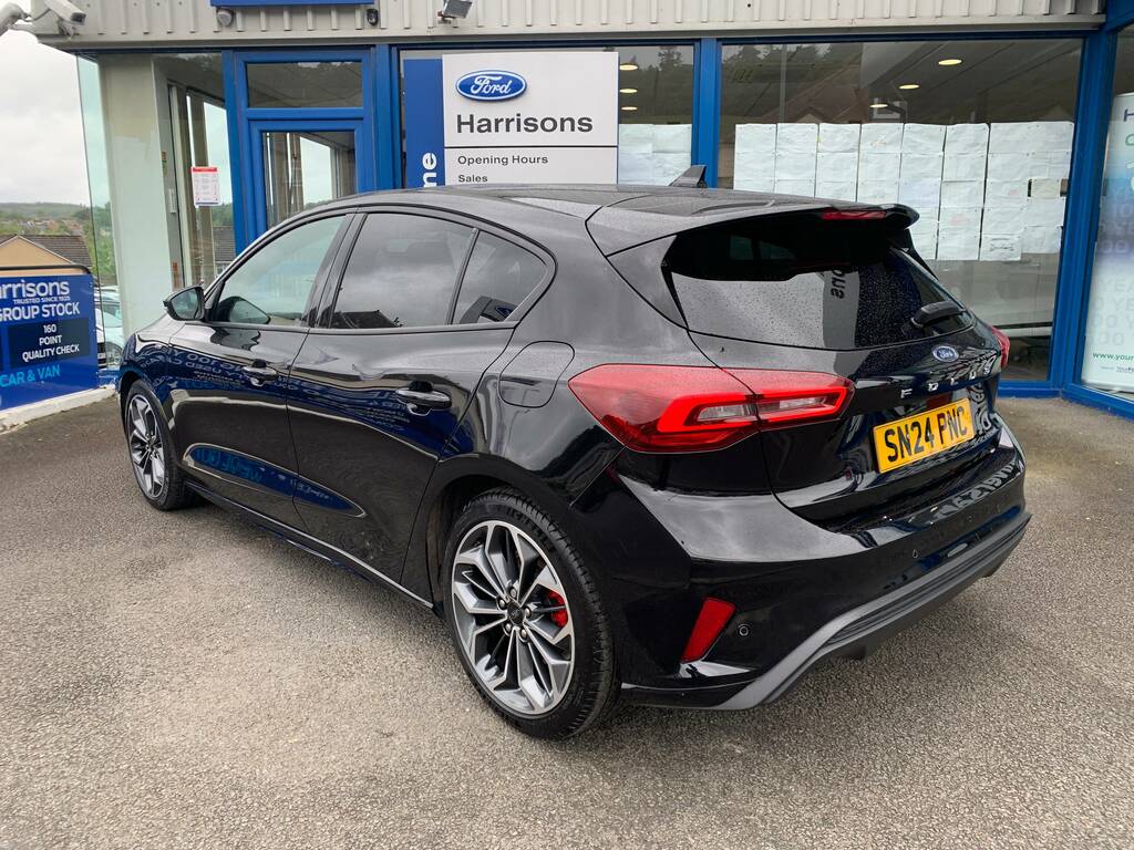 Ford Focus 1.0 Ecoboost 125Ps Mhev St-line X SN24PNC Black #3