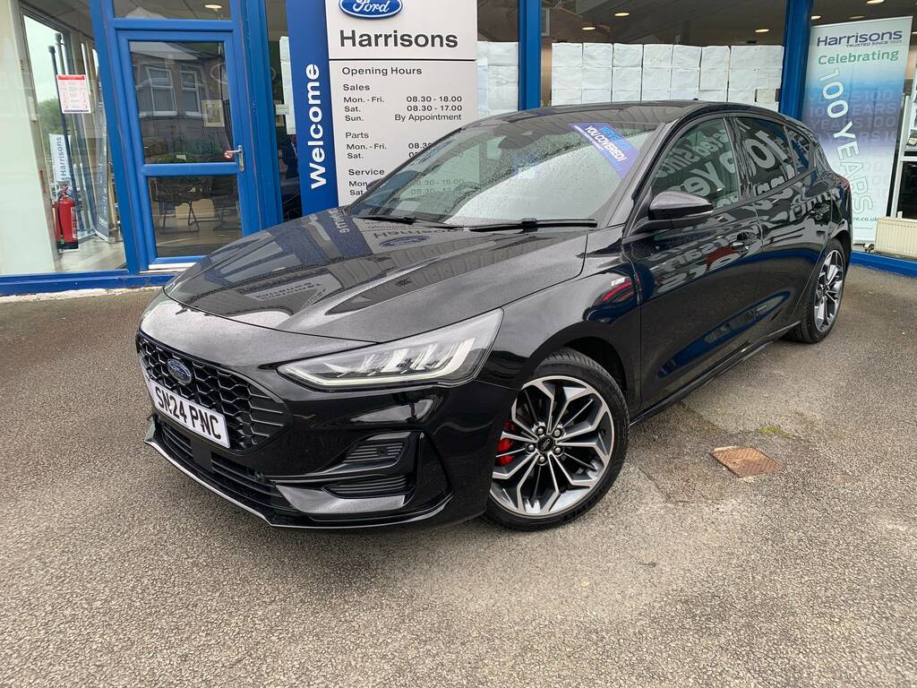 Ford Focus 1.0 Ecoboost 125Ps Mhev St-line X SN24PNC Black #2