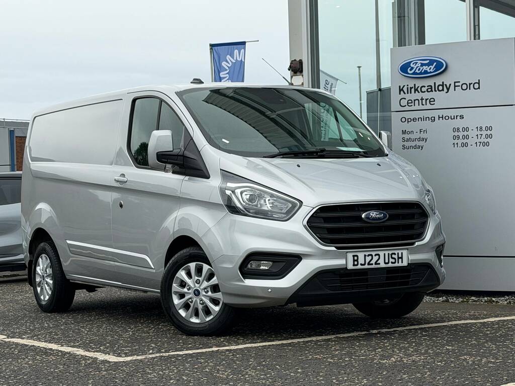 Ford Transit Custom 300 2.0 Ecoblue 130Ps L1 Limited BJ22USH Silver
