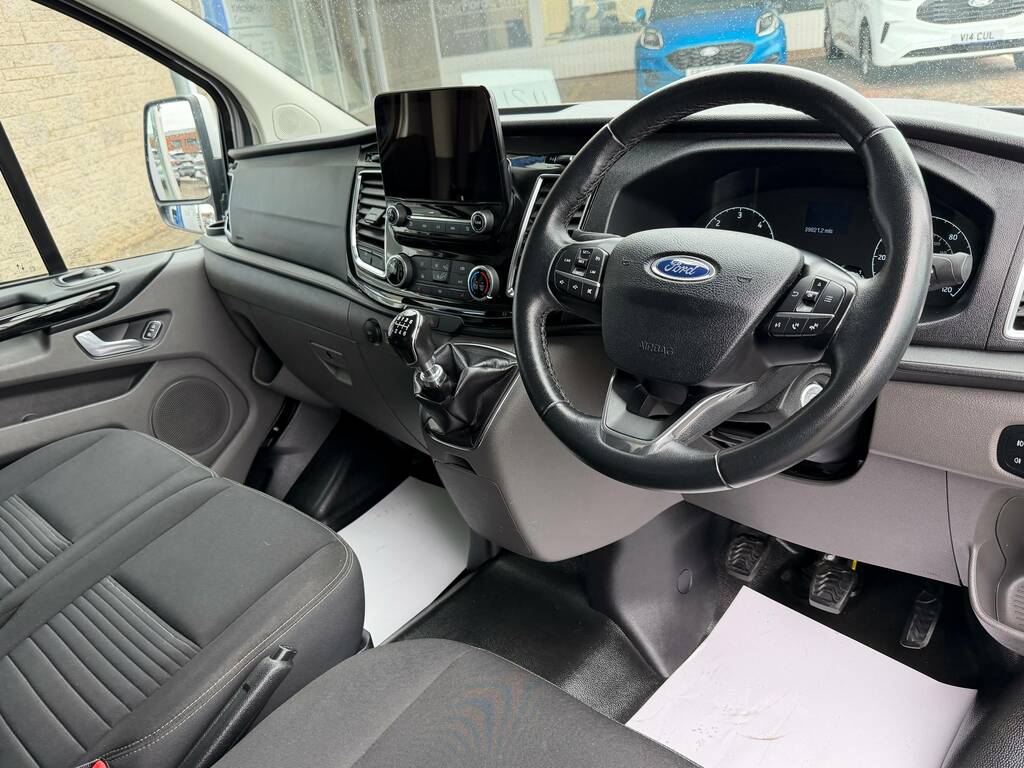 Ford Transit Custom 300 2.0 Ecoblue 130Ps L1 Limited BJ22USH Silver #4
