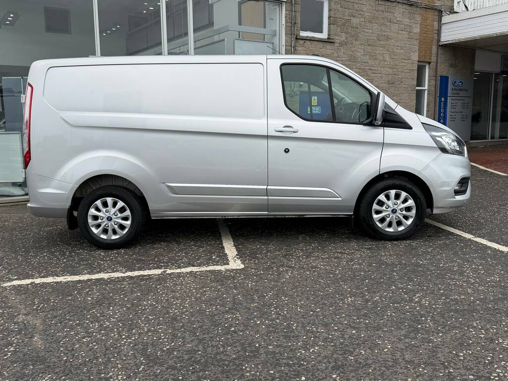 Ford Transit Custom 300 2.0 Ecoblue 130Ps L1 Limited BJ22USH Silver #3
