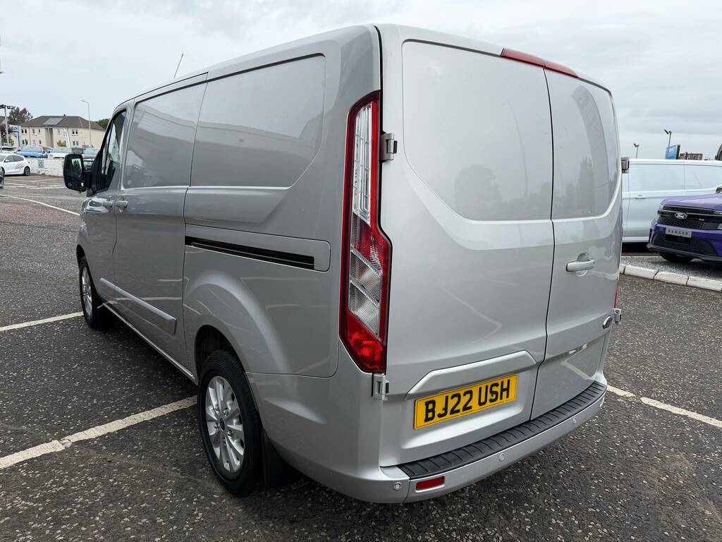 Ford Transit Custom 300 2.0 Ecoblue 130Ps L1 Limited BJ22USH Silver #2