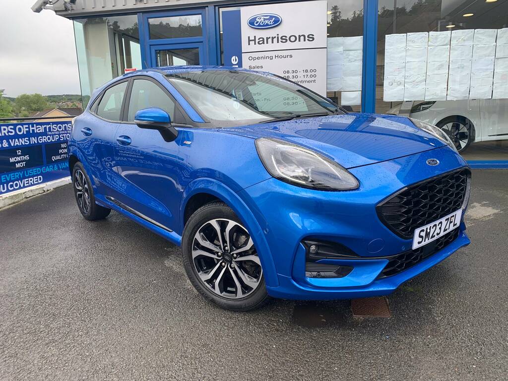 Ford Puma 1.0 Ecoboost Mhev 125Ps St-line Mhev Blue