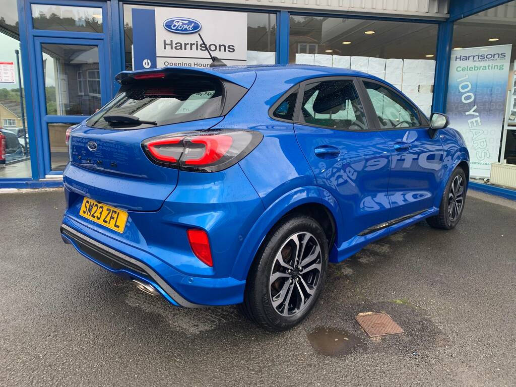 Ford Puma 1.0 Ecoboost Mhev 125Ps St-line Mhev SM23ZFL Blue #4