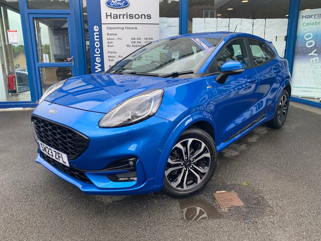 Ford Puma 1.0 Ecoboost Mhev 125Ps St-line Mhev SM23ZFL Blue #3
