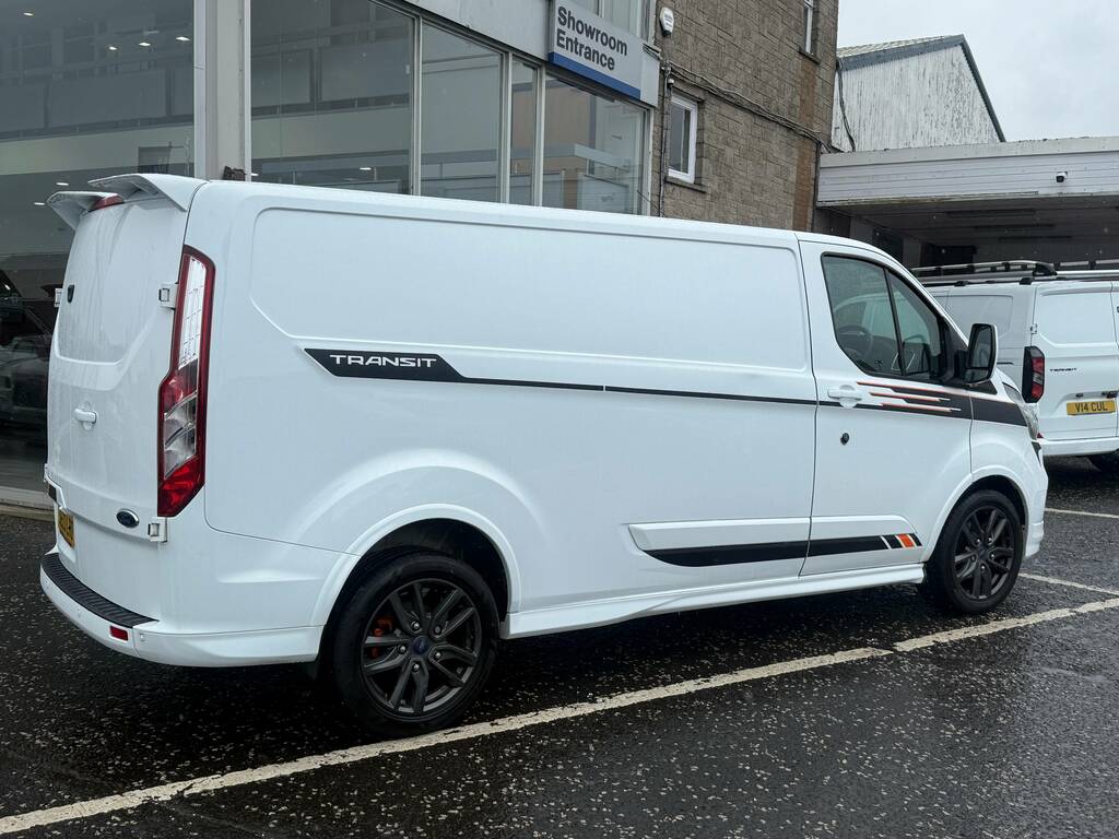 Ford Transit Custom 2.0 300 Ecoblue Limited Panel Van Manua Silver #2