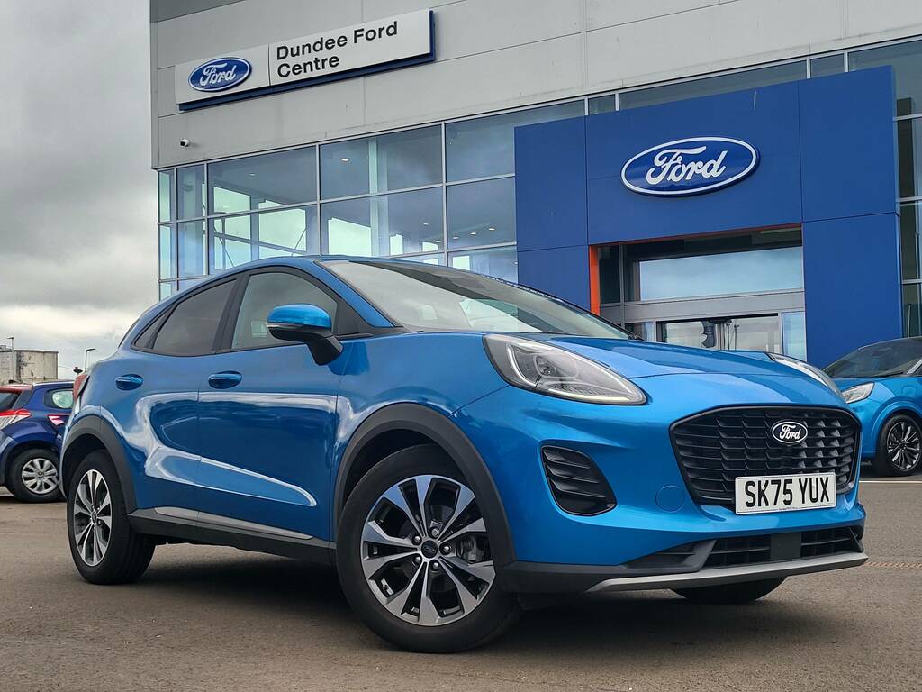 Ford Puma Titanium 125Ps SK75YUX Blue